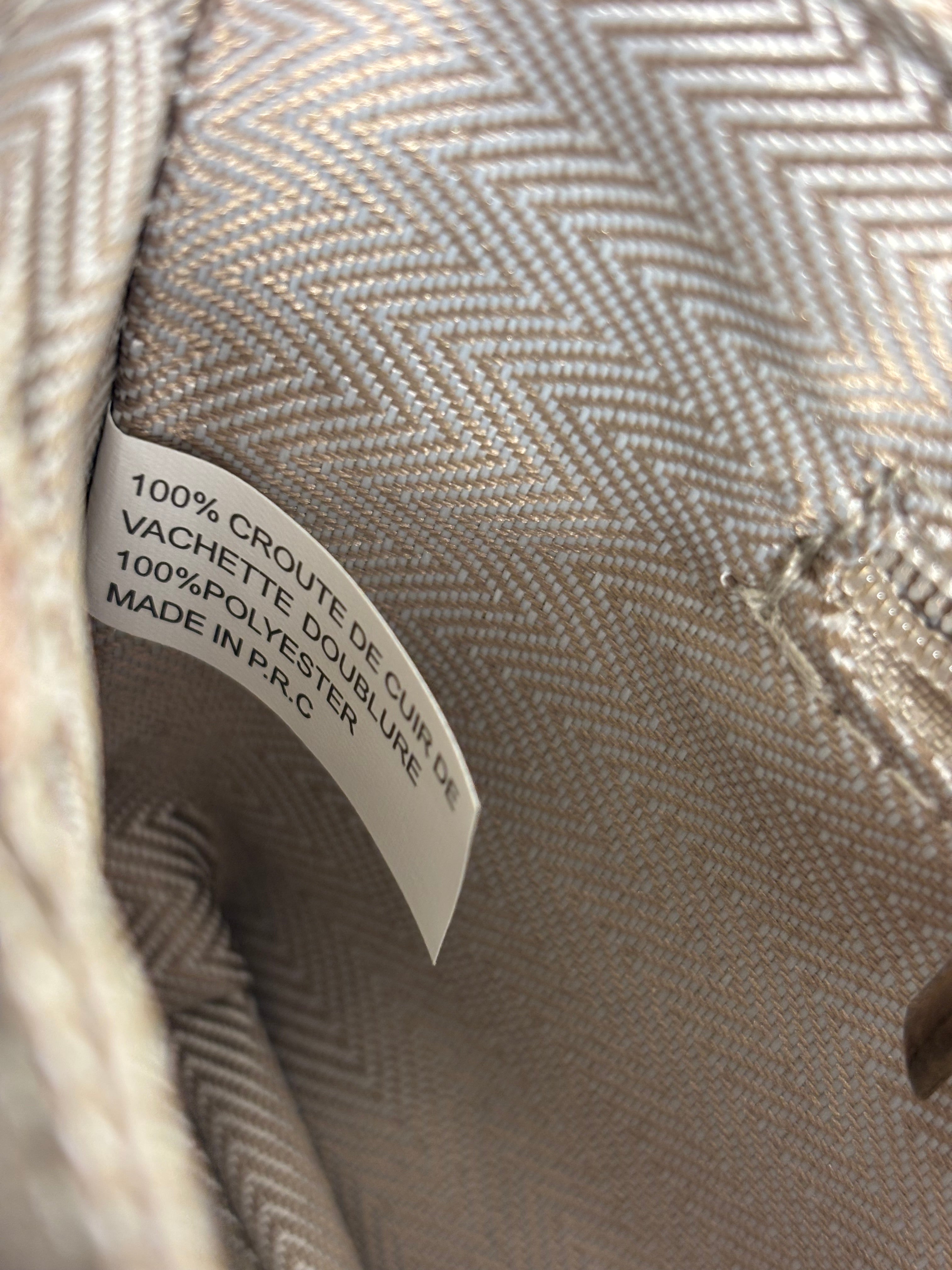 Sac pochette dorée Mogano Paris daim cuir véritable chaîne dorée bijou strass soirée chic