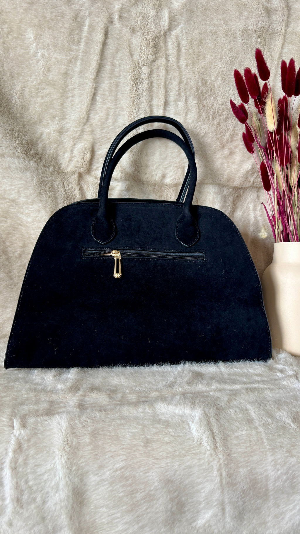 Sac effet daim Flora & Co