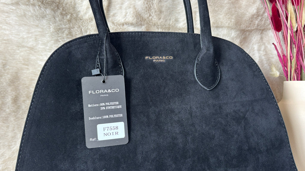 Sac effet daim Flora & Co