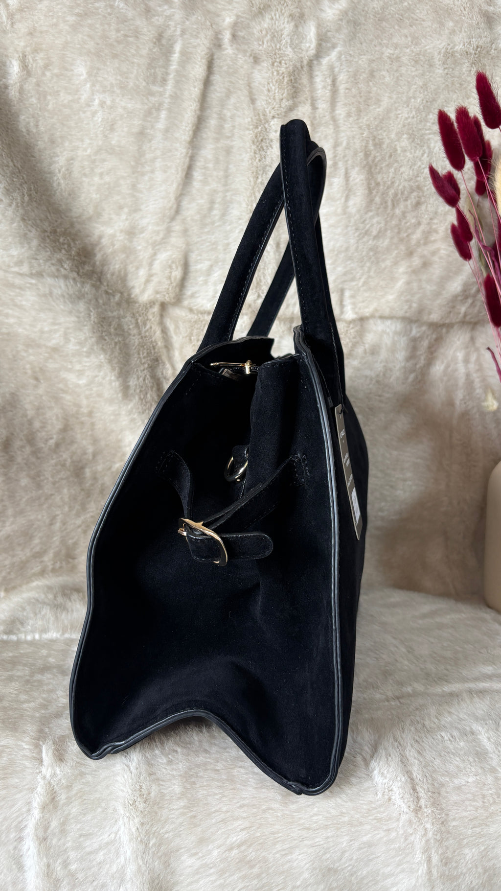 Sac effet daim Flora & Co