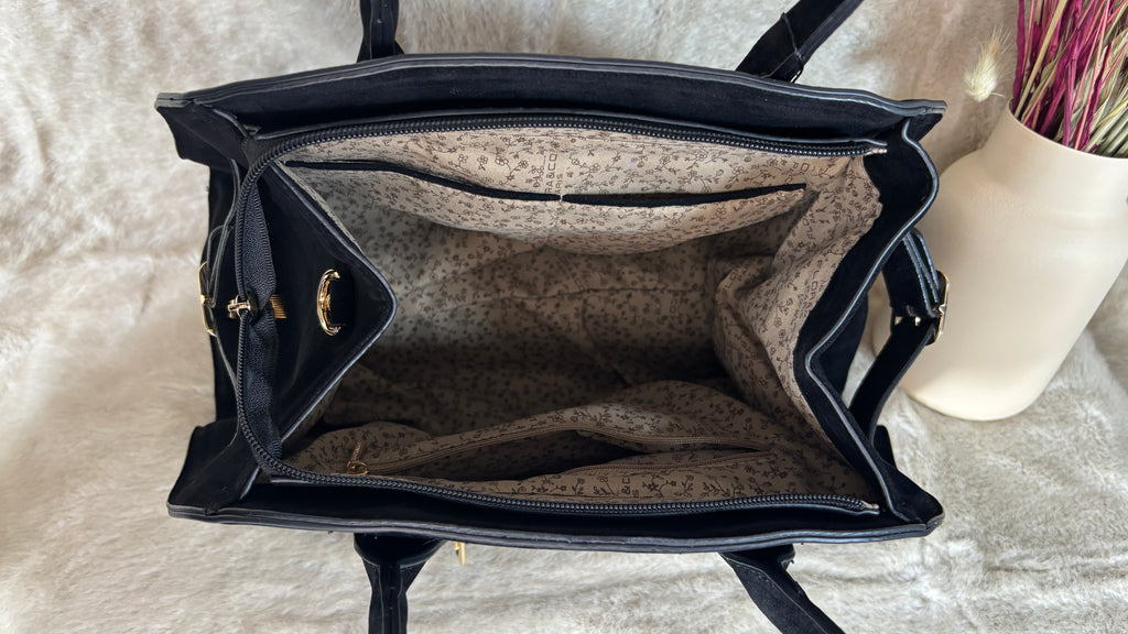 Sac effet daim Flora & Co